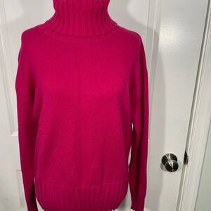 Banana Republic Women's Pink Turtleneck Sweater Size Small CB-90